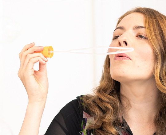 Play-based speech and language assessment for a toddler